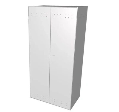 Шкаф для газовых баллонов 1758x620x410 мм Светло-серый