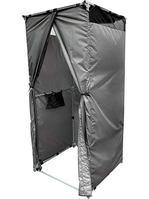 Душевая кабина дачная для баков серии Б-100,150,200, 250, арт.: Душевая кабина, цвет: серый, код: 25924