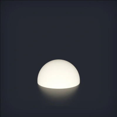 Полусфера Como 300 мм с подсветкой Белая подсветка, без крепления