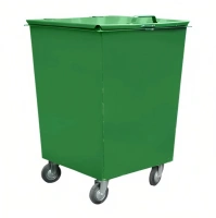 контейнер 0,85 м³ для тбо гост (с крышкой, на колесах) артикул 