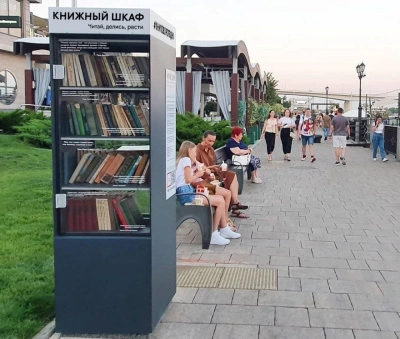 Витрина уличная «Буккроссинг» компактная