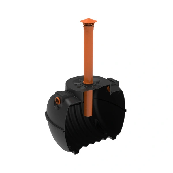 Емкость подземная Rostok G 1200 шахта с входом 110 