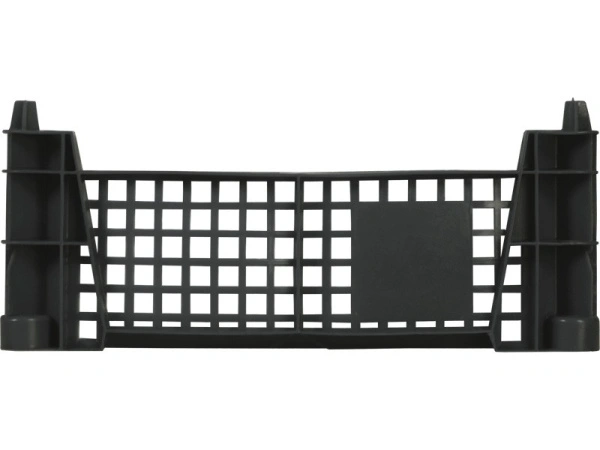 Ящик перфорированный 400×300×110, арт.: 101, объём 9, чёрный, код: 13154