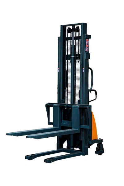 Штабелер гидравлический с электроподъемом 1,5 т 3,0 м XILIN CDD15B-E с раздвижными вилами