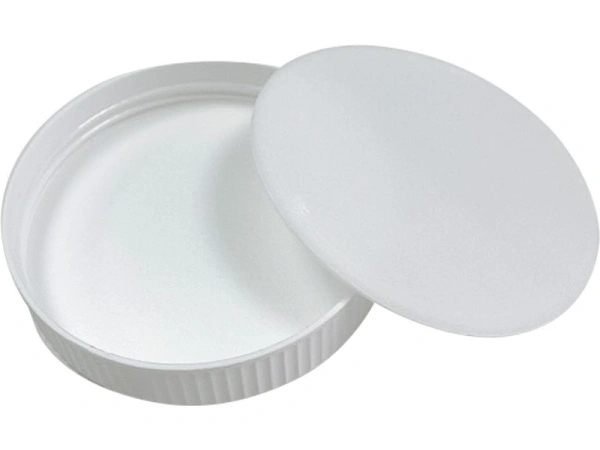 Банка 0,5л. круглая, с крышкой и прокладкой, с вкладышем, код: 31908