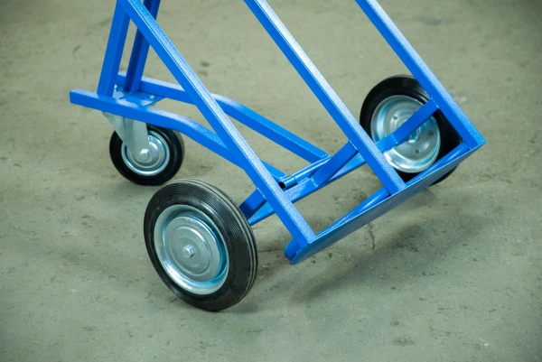 Тележка для газовых баллонов TOR ГБ-2, 2 баллона (250 литые колеса + 160 поворотное)