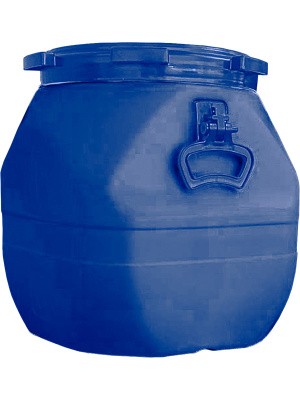 Бочка 40 литров квадратная, арт.: БПК 40 евростандарт, код: 26535