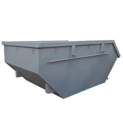 Металлический бункер 7 м3 открытый (4-4 мм) Серый