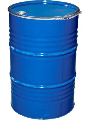 Бочка стальная 210л с крышкой и обручем, с двумя горловинам на 2" и 3/4", арт.: БСЗ 210оп (СТ), код: 00147