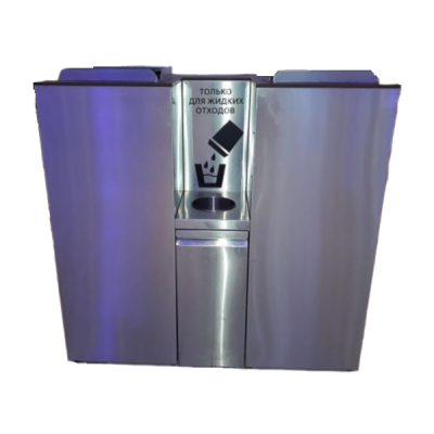 Урна "Авиа", с емкостью 2х120 л 