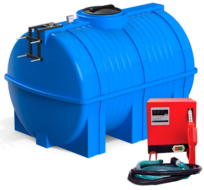 Мини АЗС G 3000 Китай Премиум JYB60 - раздаточная колонка со счетчиком Синий